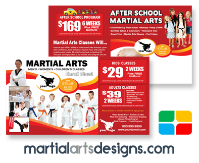 Martial Arts Postcards #MA020010 6 x 11 UV Gloss