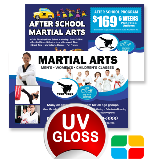 Martial Arts Postcards ma020020 4 x 6 UV Gloss