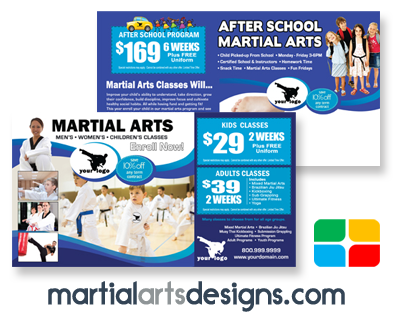 Martial Arts Postcards #MA020020 6 x 11 UV Gloss