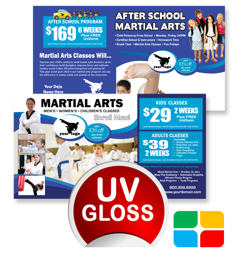 Martial Arts Postcards ma020020 4 x 6 UV Gloss