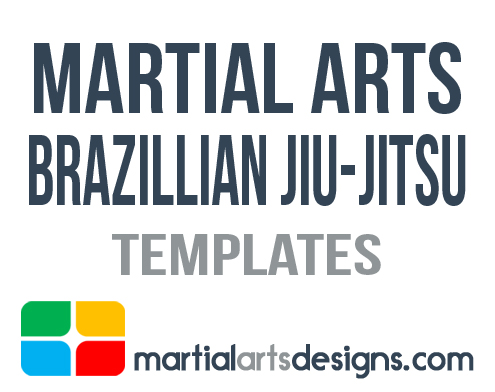Martial Arts Brazillian Jiu-Jitsu Templates