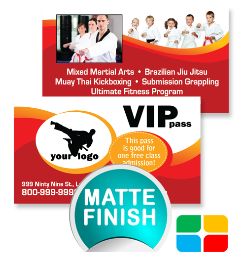 Martial Arts VIP Pass ma020010 Matte