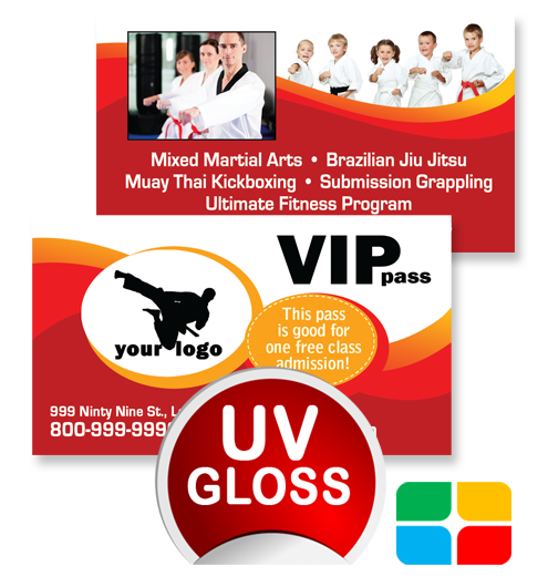 Martial Arts VIP Pass ma020010 UV Gloss