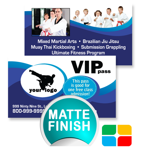 Martial Arts VIP Pass ma020020 Matte