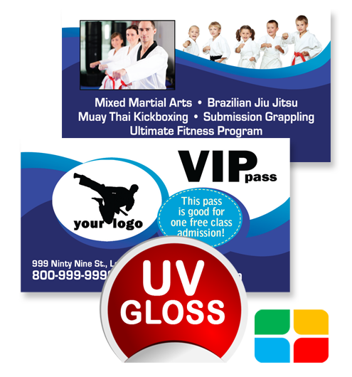 Martial Arts VIP Pass ma020020 UV Gloss