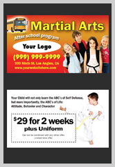 Martial Arts Design Template ma001002 business cards