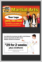 Martial Arts Design Template ma000501 business cards