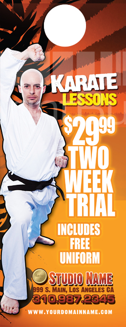 Martial Arts Design Template Postcard 8.5 x 5.5 Flyer ma000504 4.25 x 11