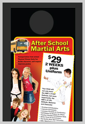 Martial Arts Design Template ma000501 door hangers