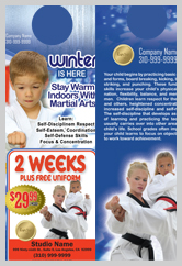 Martial Arts Design Template ma000501 door hangers