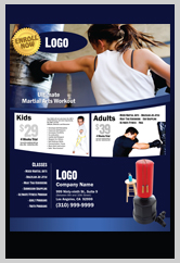 Martial Arts Design Template ma000502 small flyer