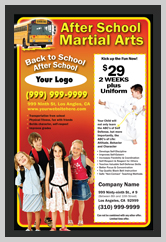 Martial Arts Design Template ma001002 small flyer