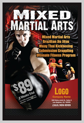 Martial Arts Design Template ma000501 Postcards