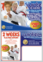 Martial Arts Design Template ma000501 Postcards